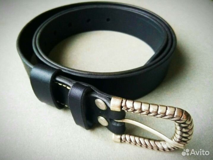 Кожаный стильный ремень*