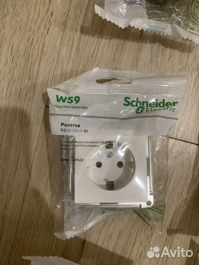 Розетки, рамки, выкл.и перекл. Schneider Electric