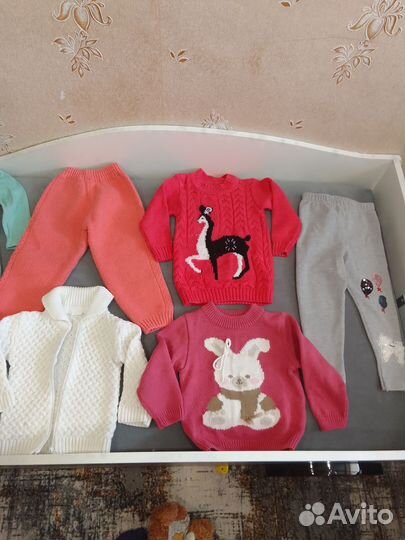Пакет вещей на девочку от 9 месяцев до 2 лет