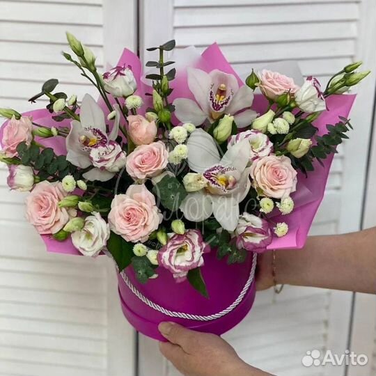 Коробка из орхидеи