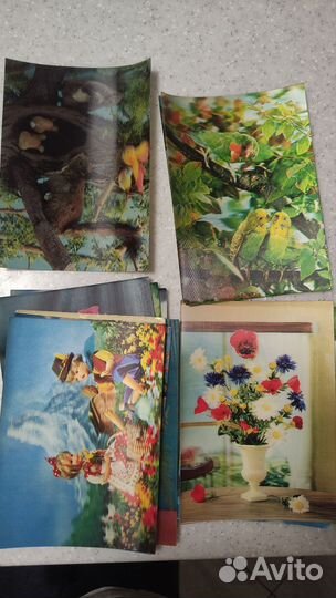 Стерео открытки. Ню, природа. 18+