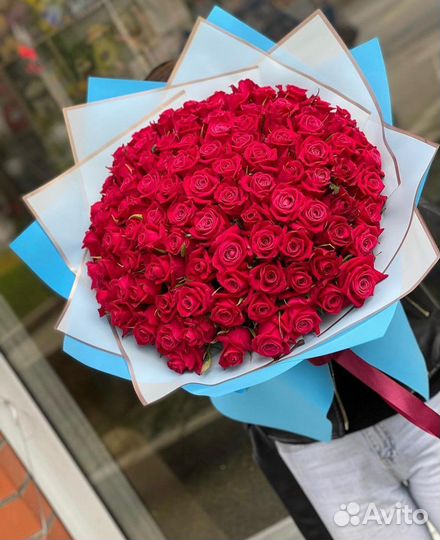 Букет 19 29 51 101 роза