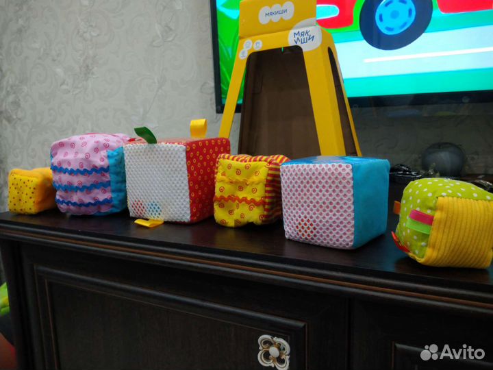 Умные кубики мякиши