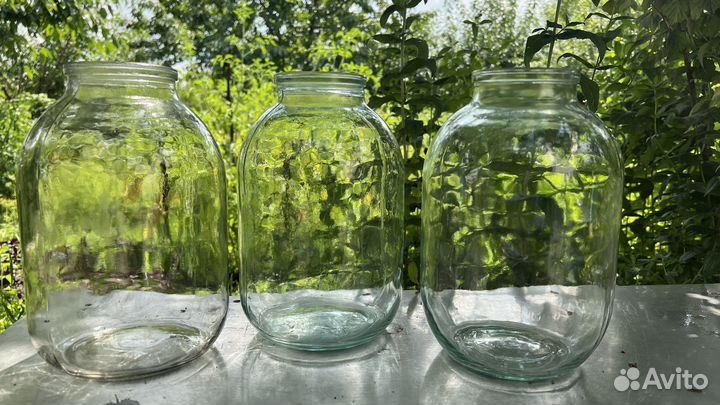 Банки стеклянные 10 л