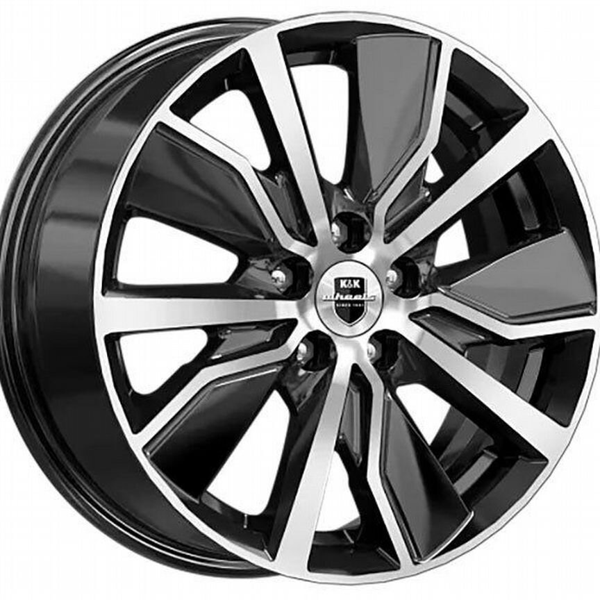 Диски K&K Гамбит 6.5x16 5x114.3 ET50 D60.1 Алмаз черный