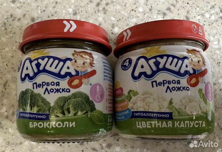 Овощные пюре Агуша