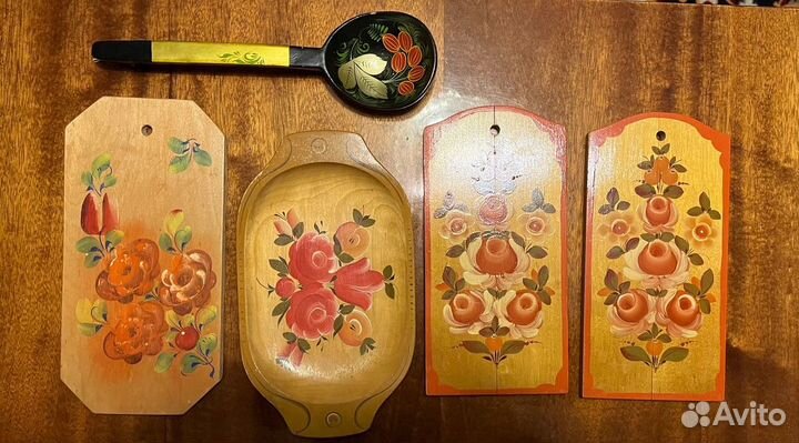 Расписные доски, лопатка