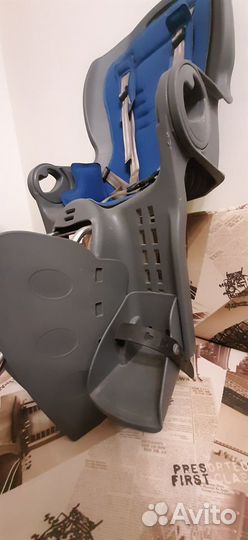 Велокресло на велосипед TUV Sud kindersitz