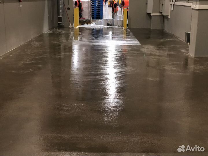 Промышленное эпоксидное покрытие пола
