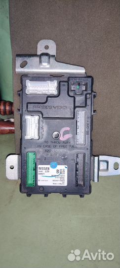 Блок комфорта infiniti g35