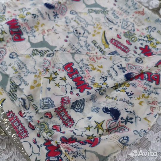 Шарф с надписями