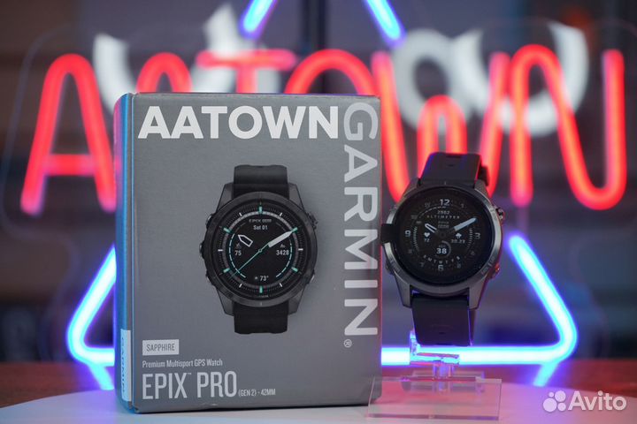 Garmin Epix Pro 42 мм Sapphire Carbon Gray