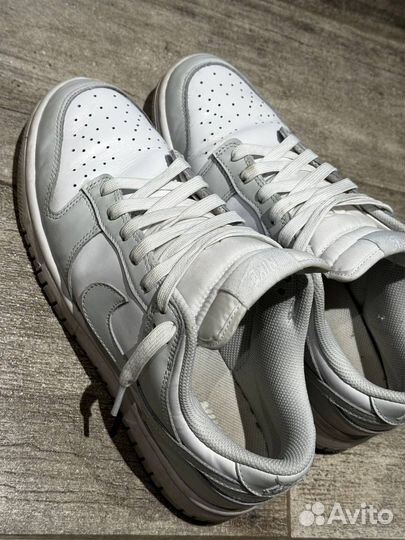 Кроссовки Nike Dunk low Grey Fog