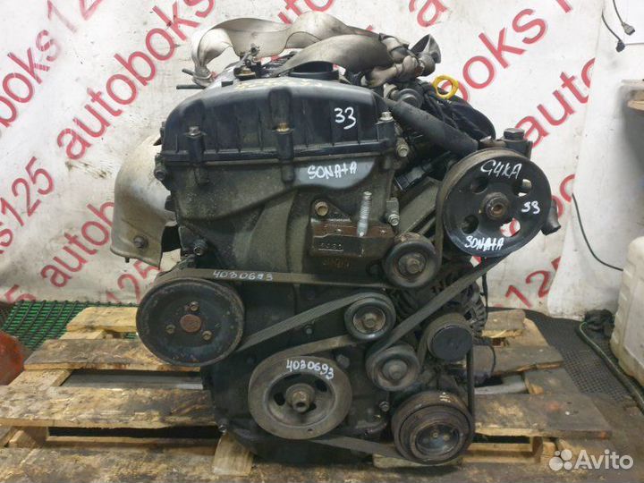 Двигатель Hyundai Sonata NF G4KA 2008