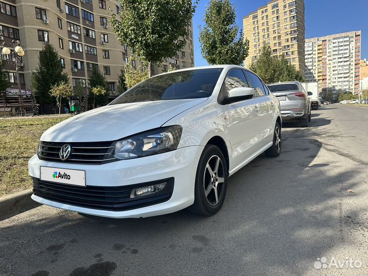 Volkswagen Polo 1.6 МТ, 2018, 161 000 км