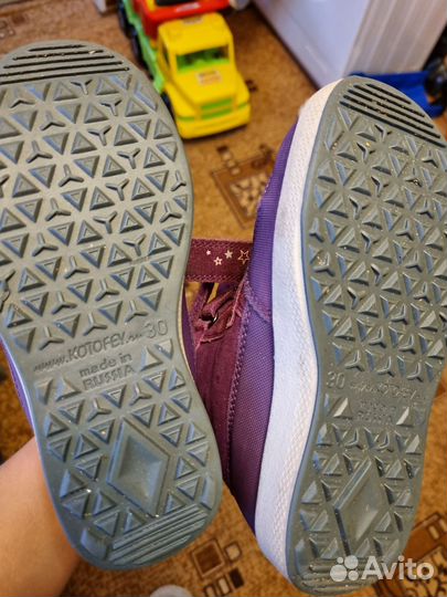 Ботинки зимние для девочки 30 котофей