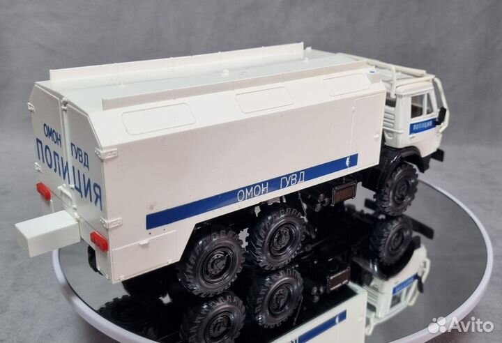 Камаз 4310 Кунг Полиция Омон элекон 1/43