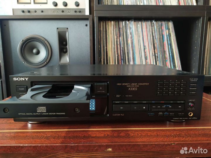Cd проигрыватель sony cdp x33es