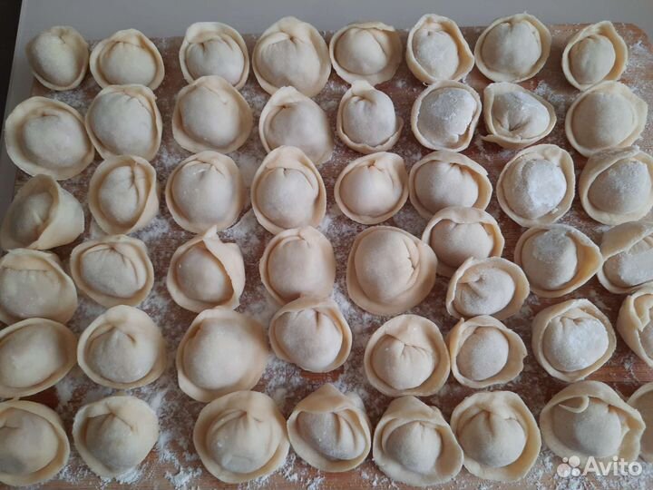 Пельмени домашние,вареники