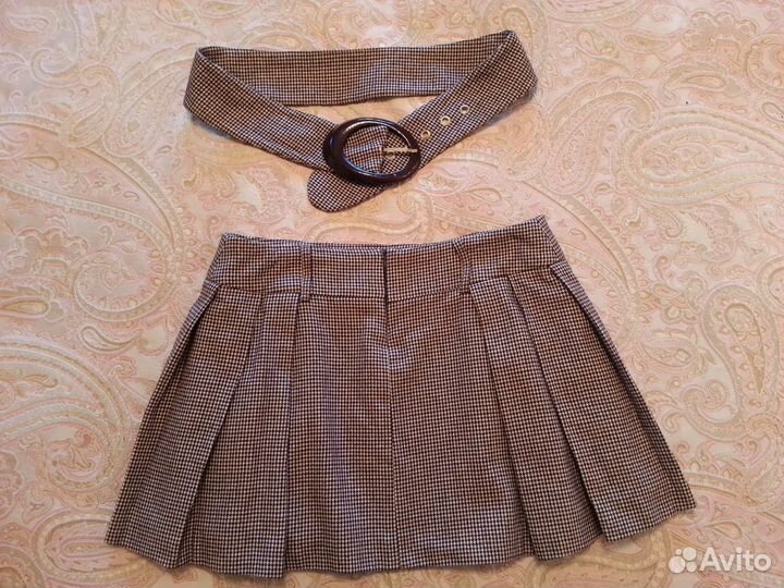 Шерстяная юбка Guess оригинал