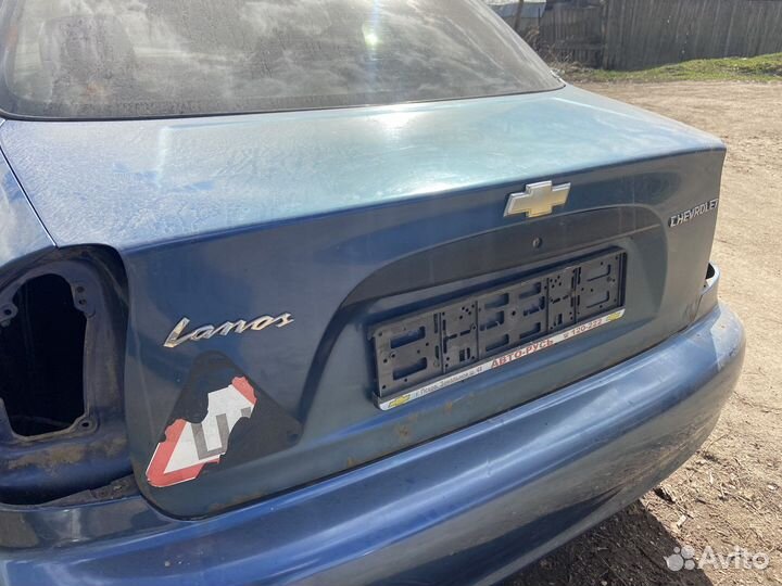 Бампер задний Chevrolet Lanos