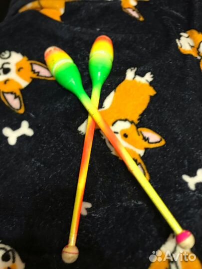 Булавы chacott 41 бу + чехол в подарок)