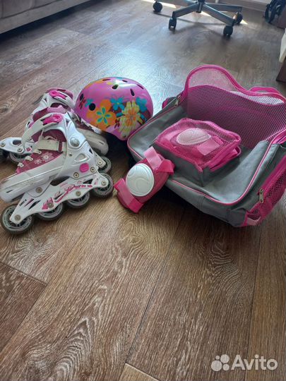 Детские ролики и защита