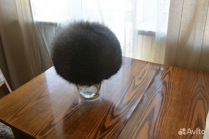 Шапка из чернобурки, р. 56-59