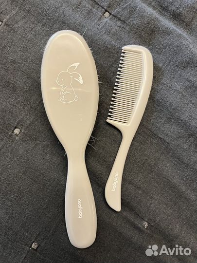 Детская расческа для новорожденных с натур щетиной