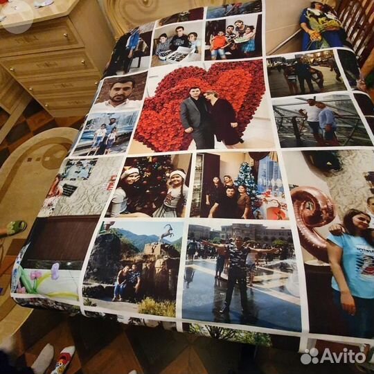 Фотоплед флисовый