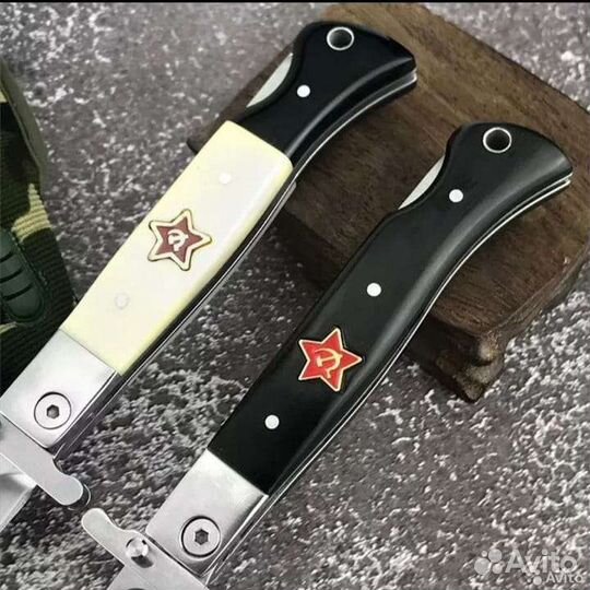 Нож финка нквд складная