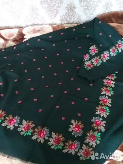 Платок шаль шерсть