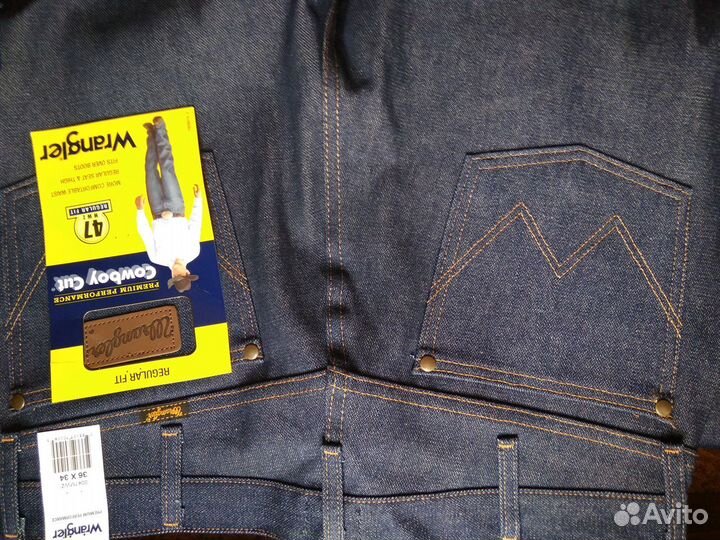 Wrangler 47mwz W36L34 W38L34 Rigid (+ почтой)