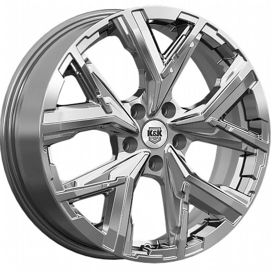 Диски K&K Айона 6.5x18 5x108 ET33 D60.1 Дарк платинум