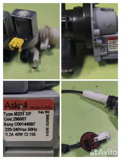 Стиральная машина indesit на запчасти