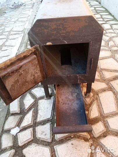 Печь буржуйка в гараж