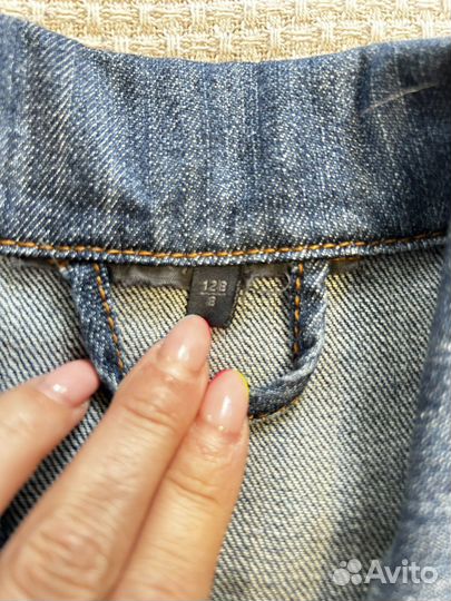 Куртка джинсовая для мальчика 128