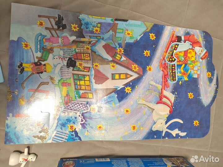 Новогодний набор playmobil
