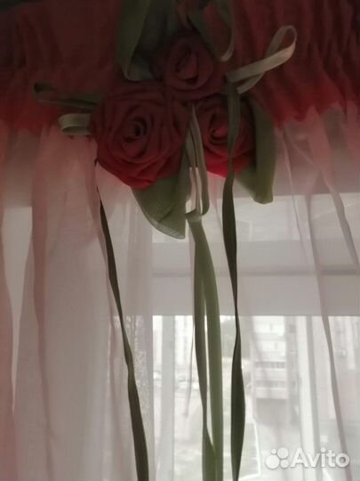 Тюль для кухни очень красивый