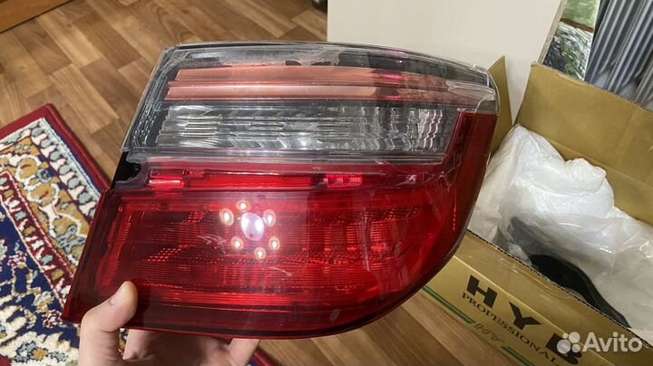 Задние фонари стопы на camry 55