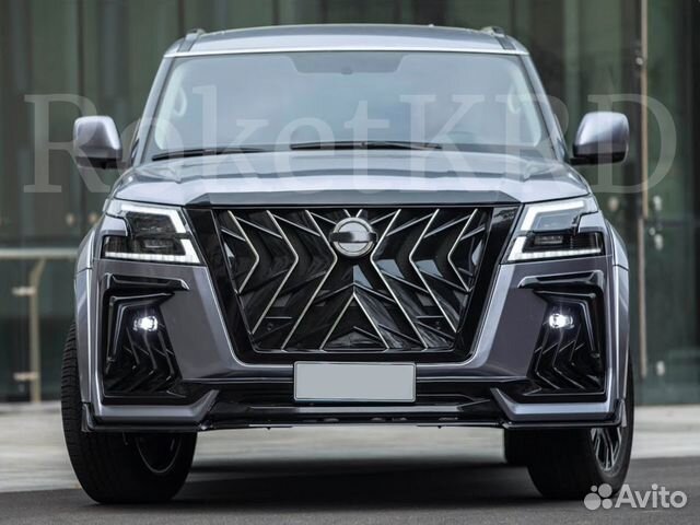 Обвес Nissan Patrol Y62 2020 Black Hawk