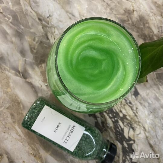 Шиммер арома соль для ванны Хвоя