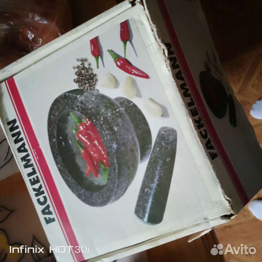 Ступка гранитная