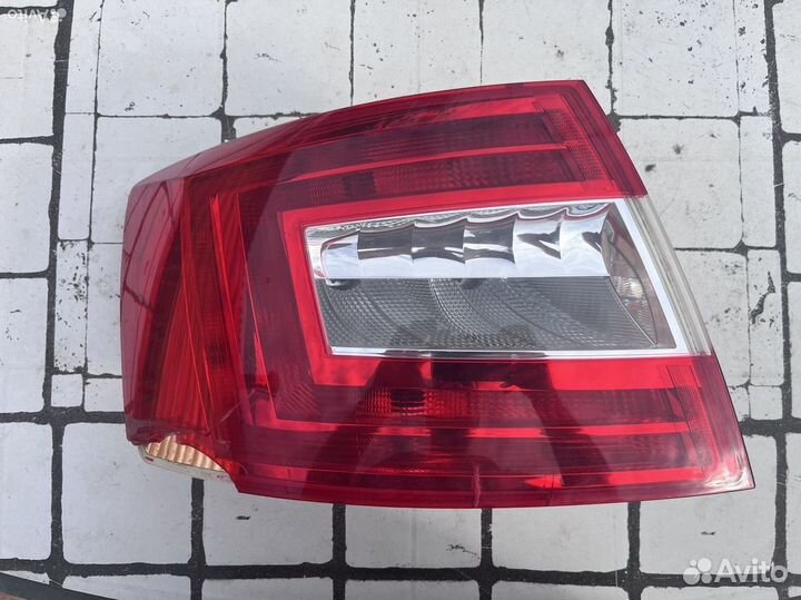 Задние фонари на skoda octavia a7