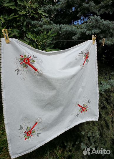 Скатерть салфетка новогодняя Германия