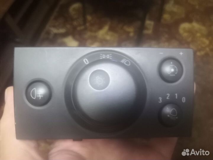 Блок управления светом опель астра