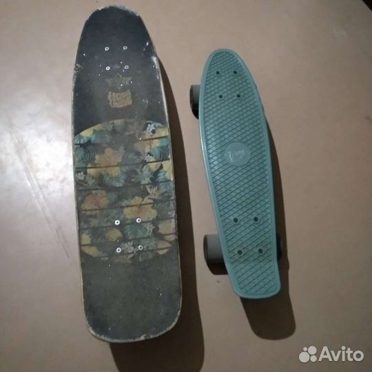 Круизер и скейтборд