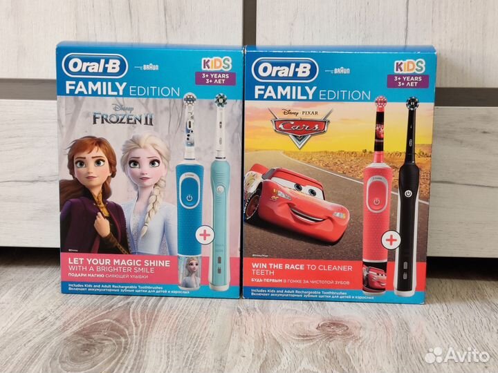 2в1 детская зубная щётка oral b