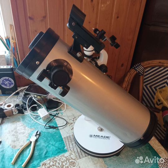 Телескоп 114 мм легкий широкоугольный обзорный