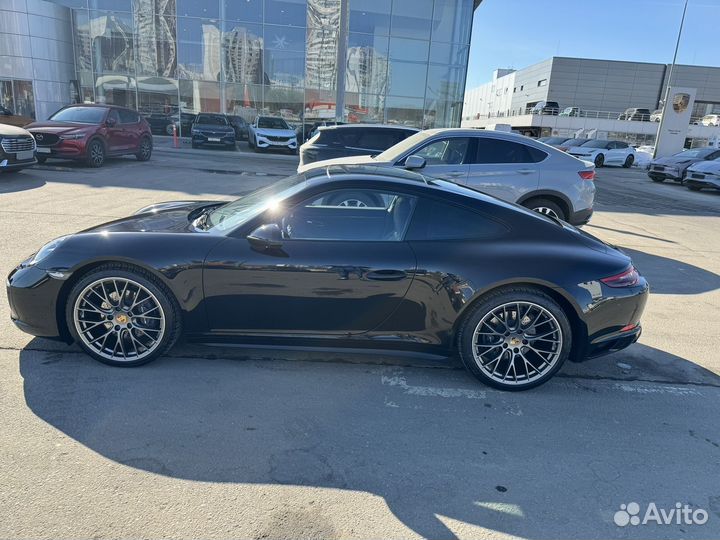Porsche 911 Carrera 4 3.0 AMT, 2017, 21 500 км